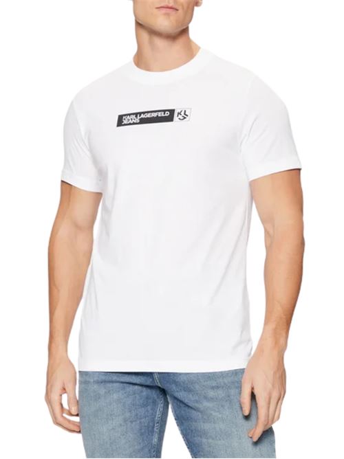 T-shirt slim fit Karl Lagerfeld jeans | A1M17112100